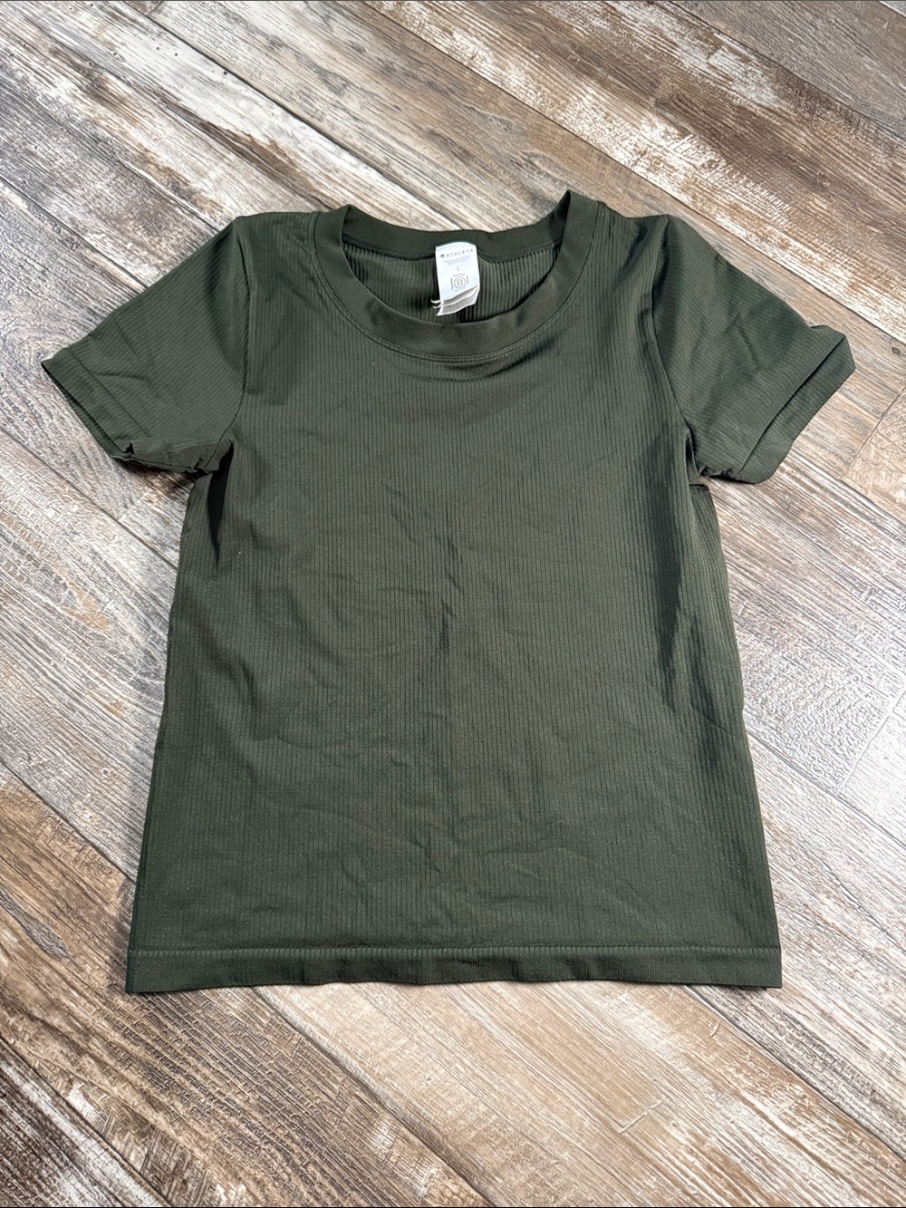 Athleta Women’s Short Sleeve Crewneck Tee - Olive